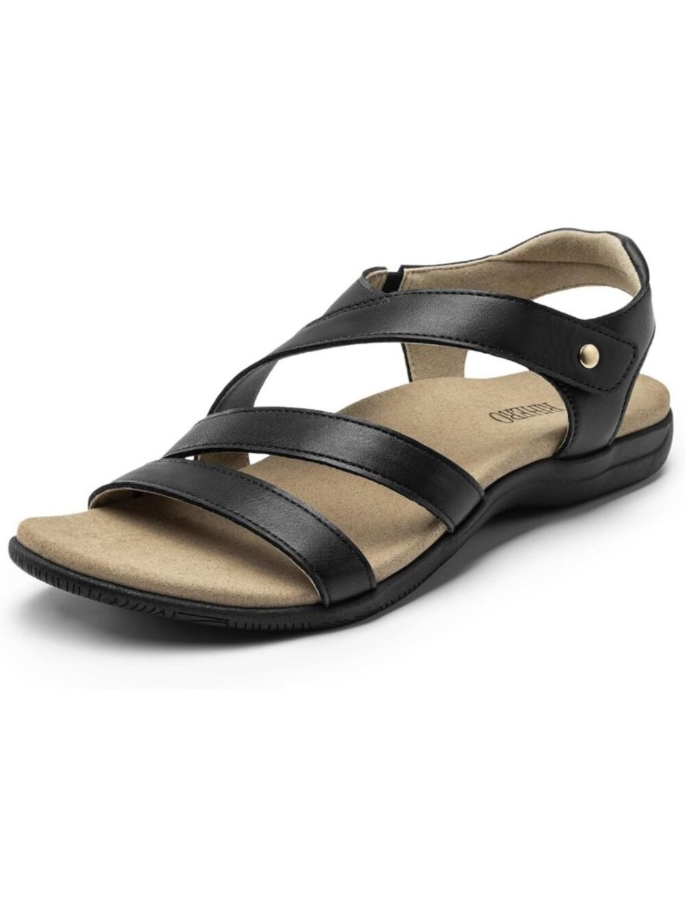 Comfortable Summer Flat Sandals with Orthopedic Arch Support for Women